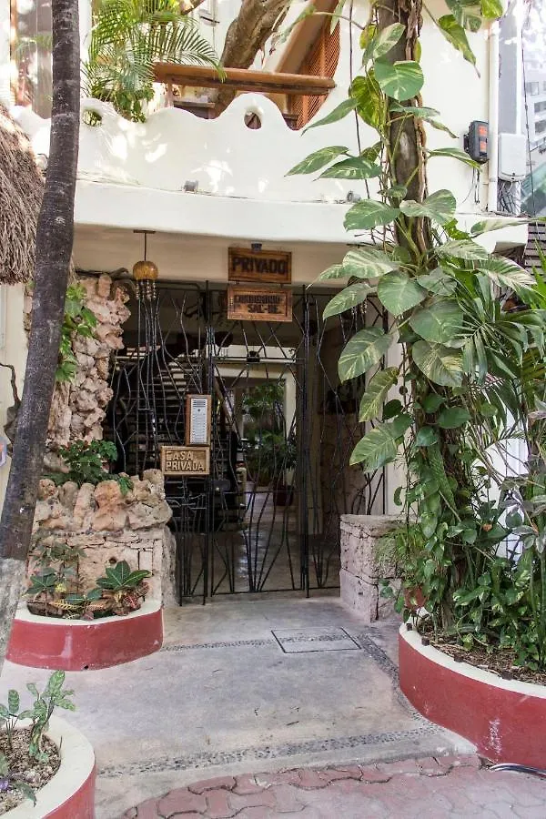 One Bedroom Apt In The Heart Of Playa Only One Block To The Beach! 신데 델 카르멘 아파트