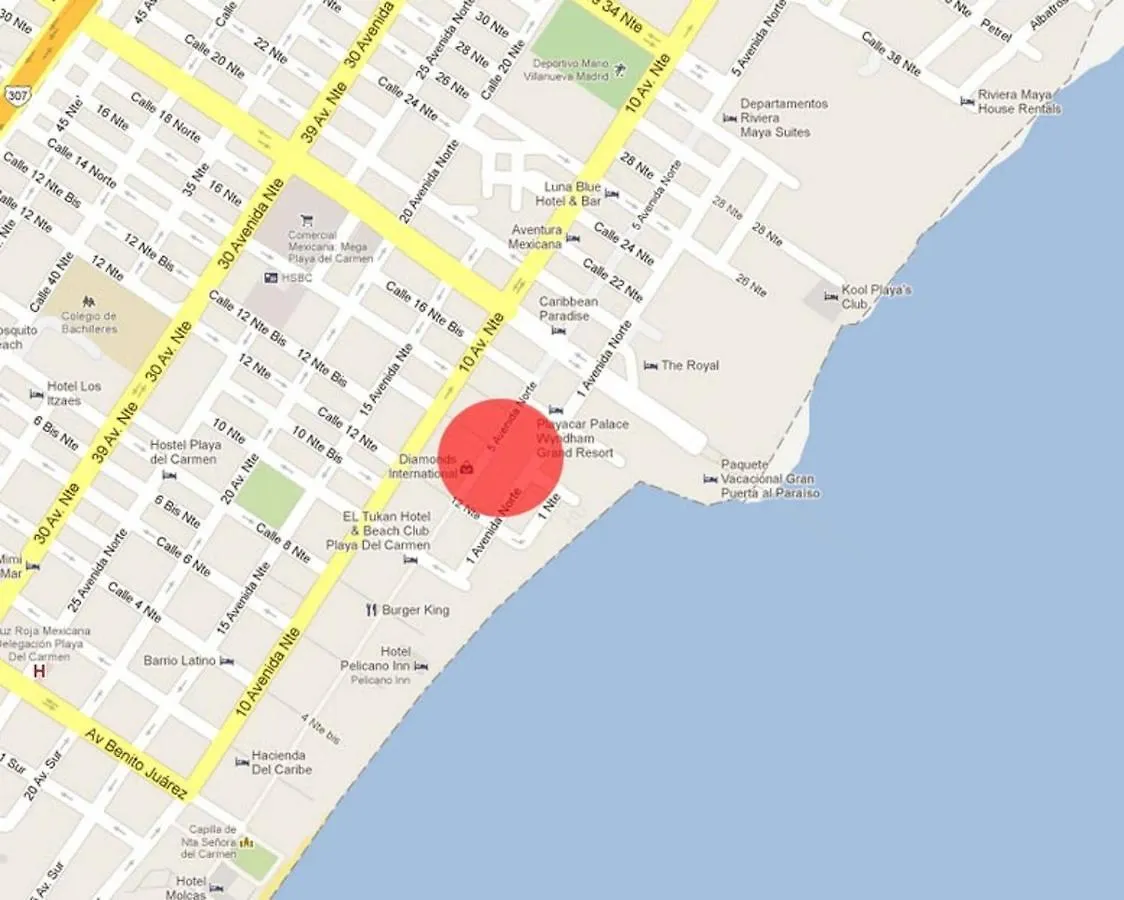 아파트 One Bedroom Apt In The Heart Of Playa Only One Block To The Beach! 신데 델 카르멘 멕시코